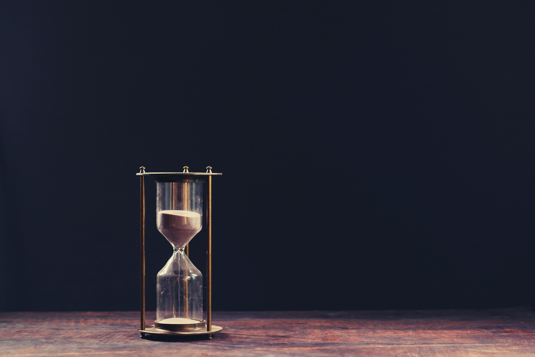 Macro Shot of an Hourglass